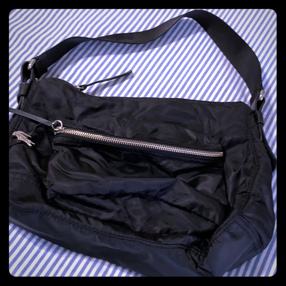 Lacoste!! Nylon everyday bag!